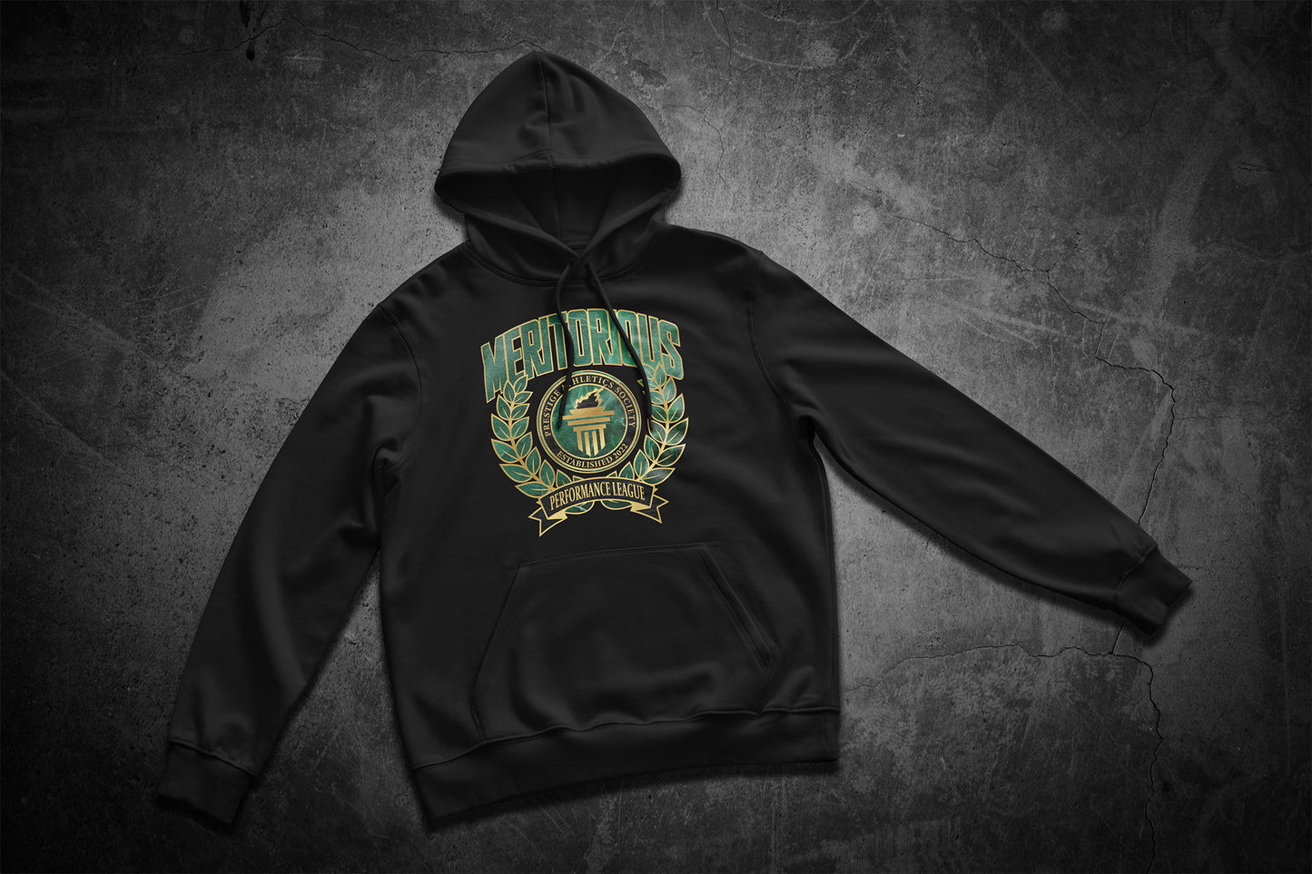 GREEN MARBLE P.A.S HOODIE (LTD)