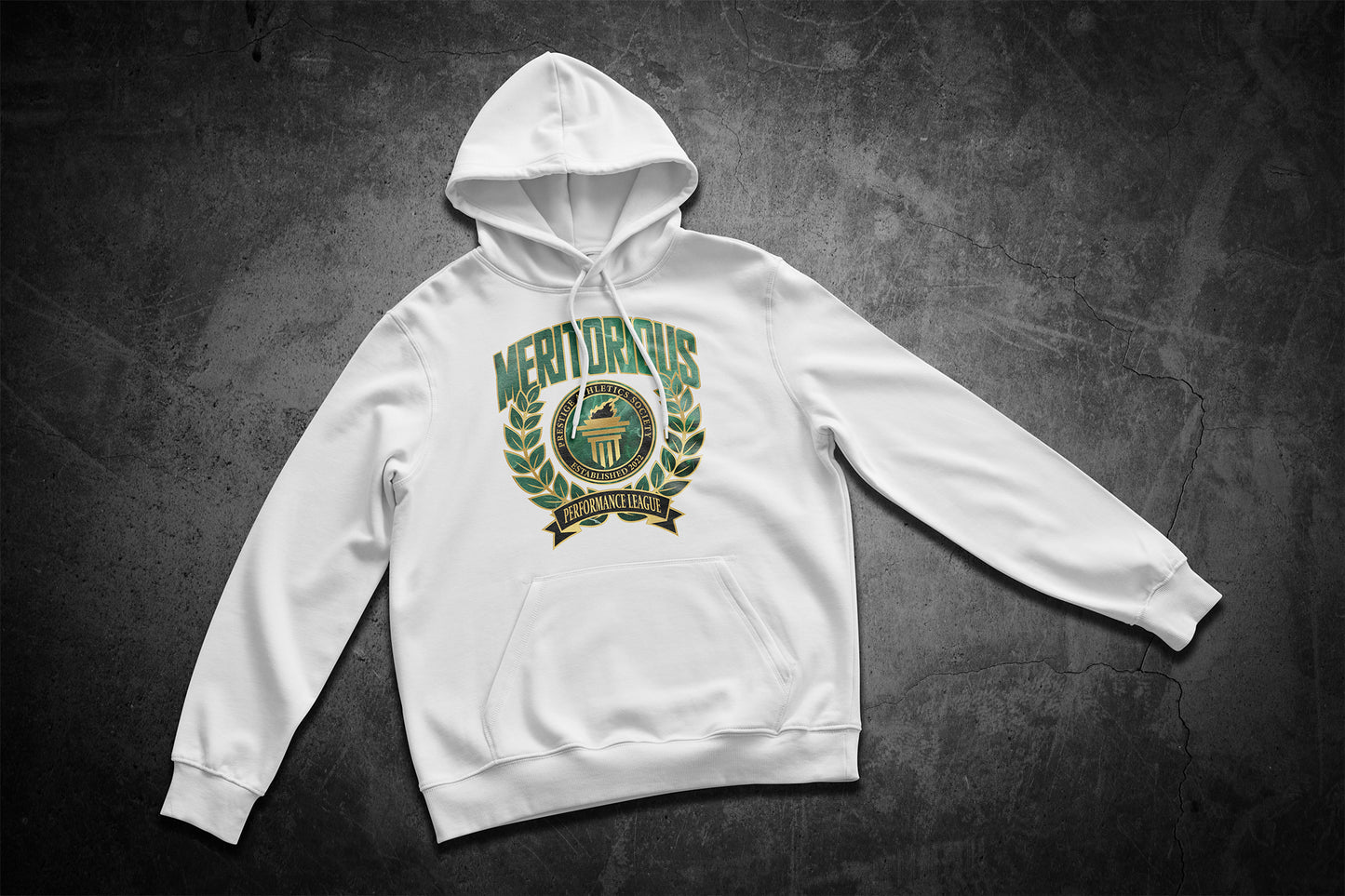 GREEN MARBLE P.A.S HOODIE (LTD)