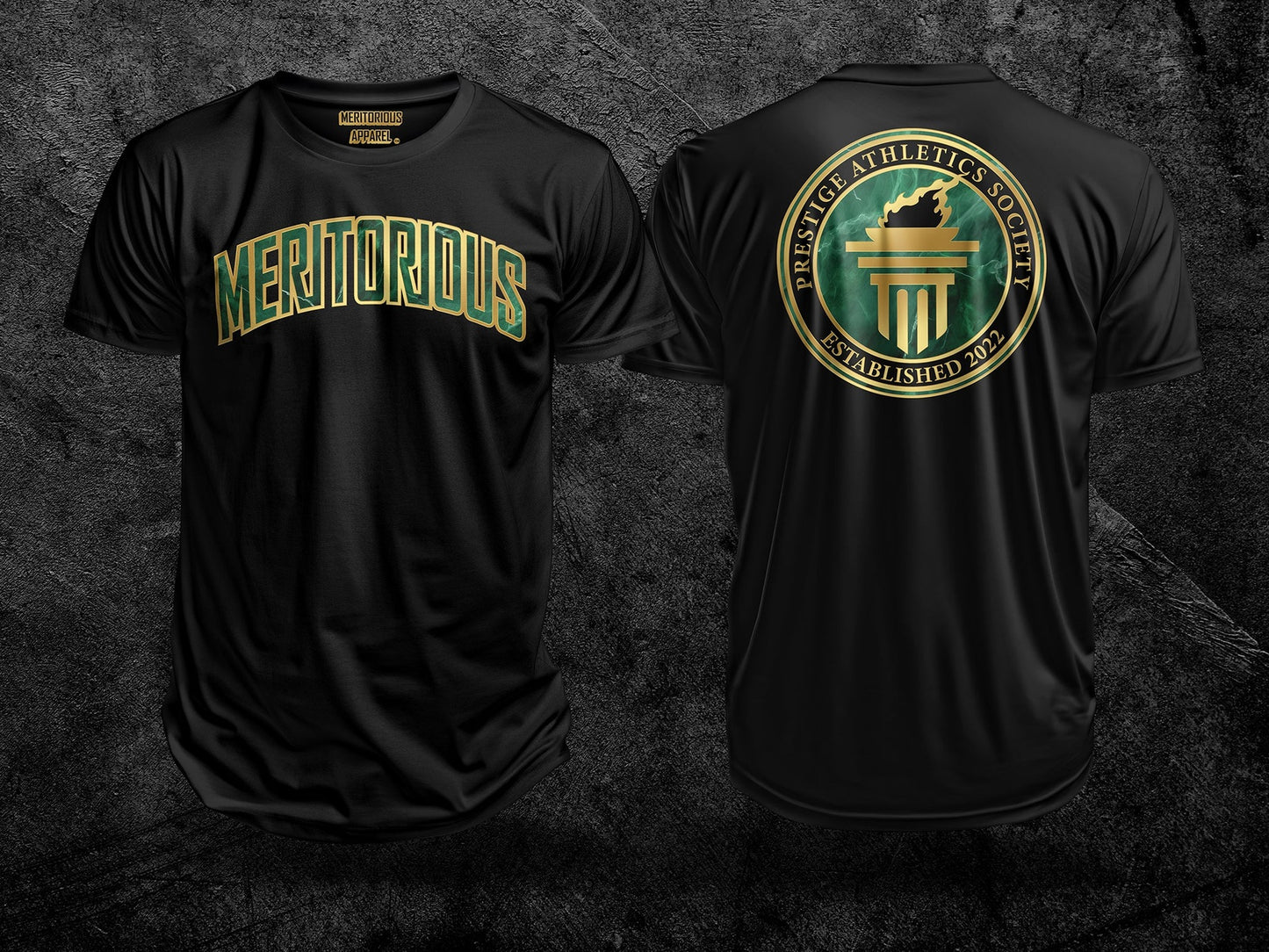 GREEN MARBLE P.A.S T-SHIRT