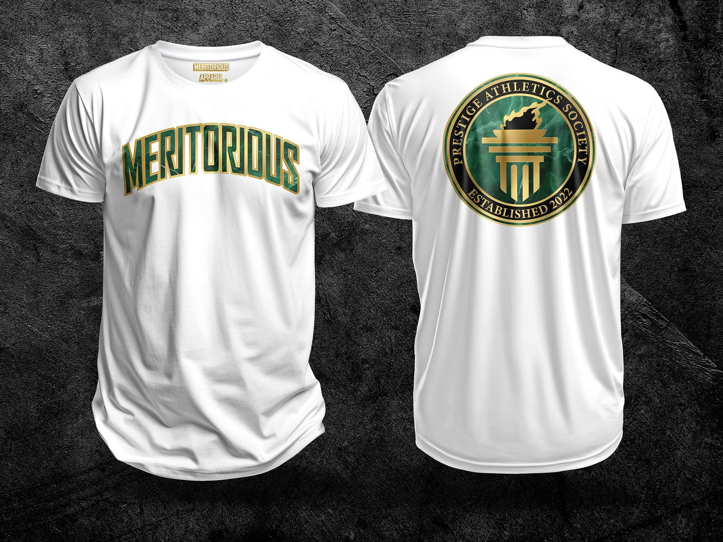 GREEN MARBLE P.A.S T-SHIRT
