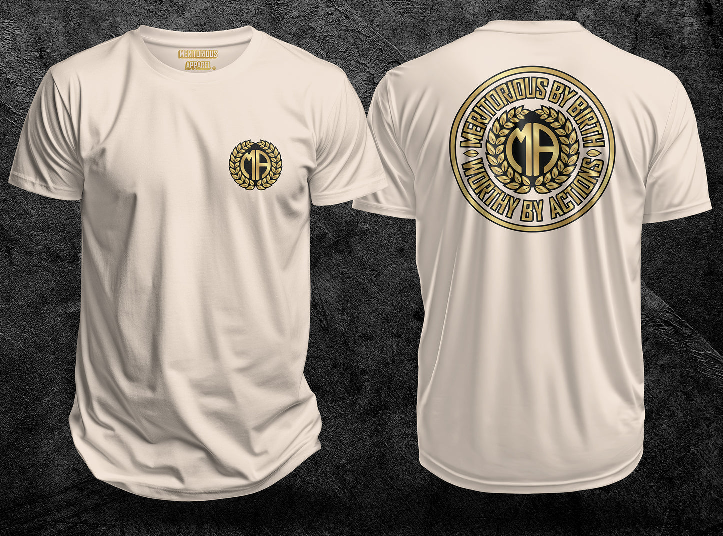 MERITORIOUS BY BIRTH TEE