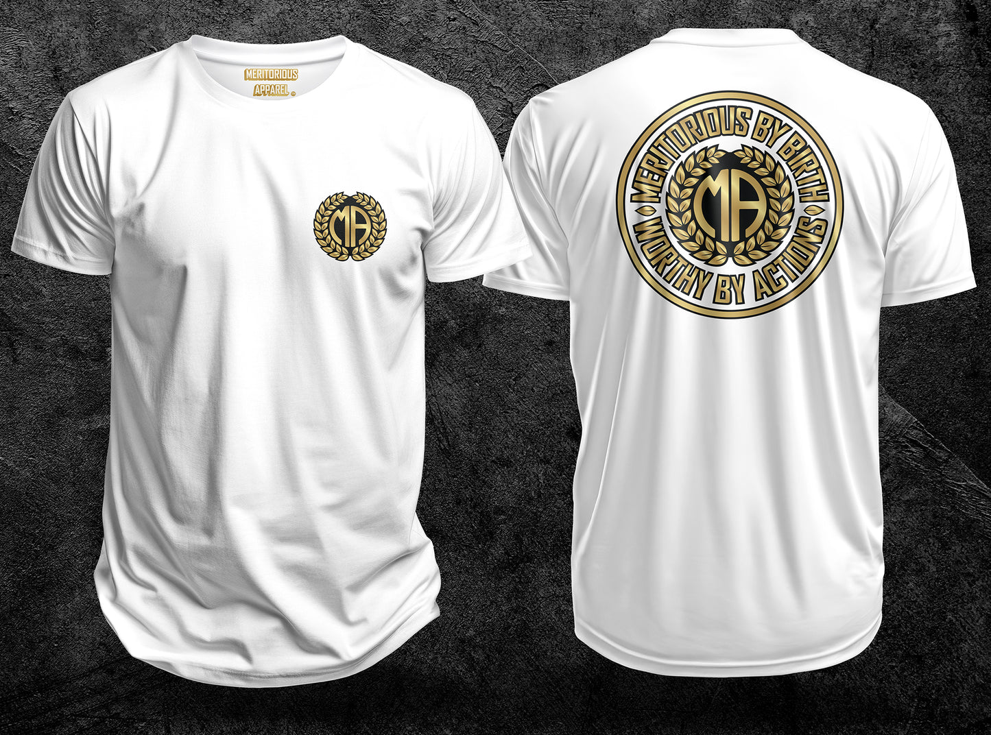 MERITORIOUS BY BIRTH TEE