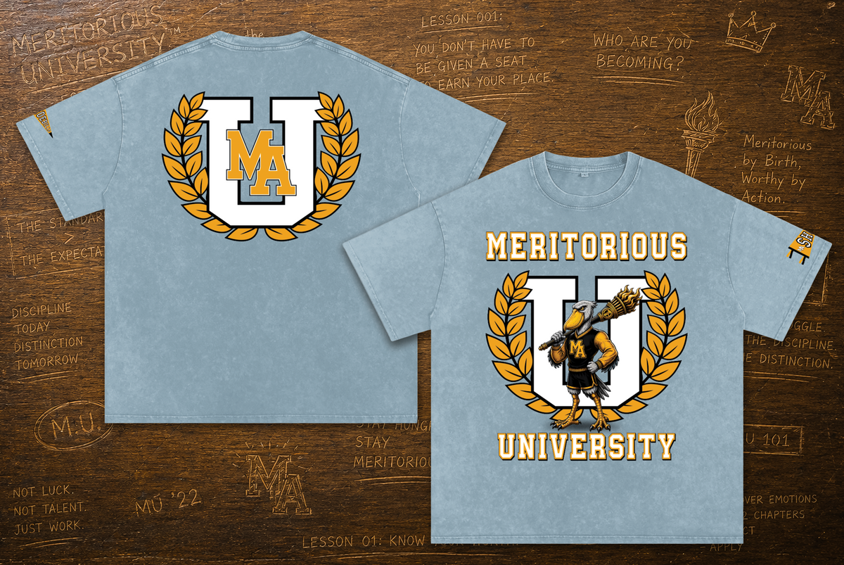 MERITORIOUS U.™ FOUNDERS TEE