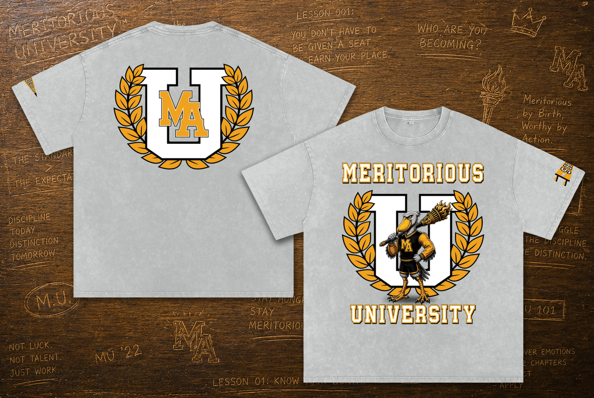 MERITORIOUS U.™ FOUNDERS TEE