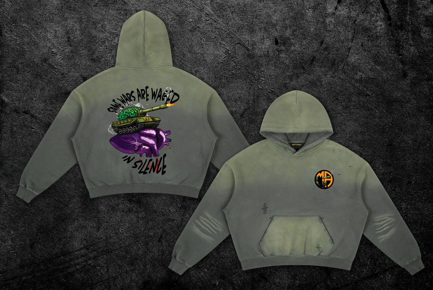 SOME WARS ARE WAGED IN SILENCE™ HOODIE
