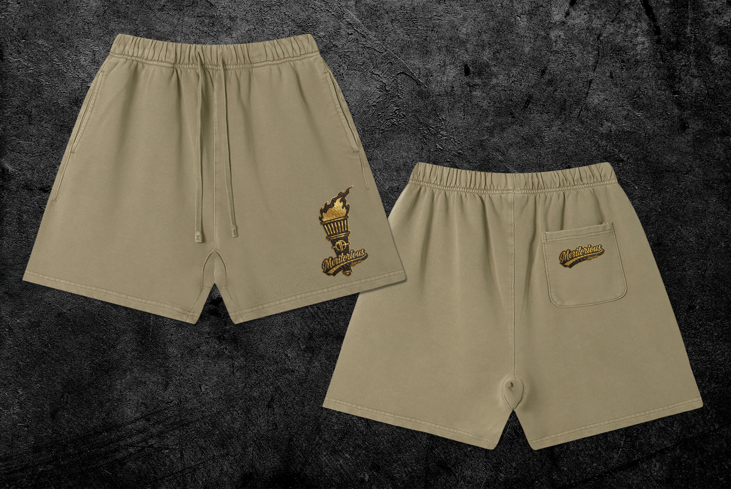 TORCH LEAGUE CROC SHORTS